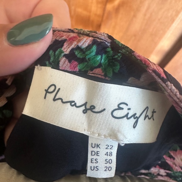 Phase Eight Betty Floral Print Swing Dress | Size 20 | NWT - Picture 13 of 15